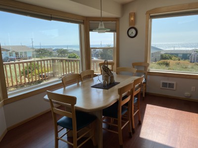 Oceanview Dining Area Seats Six