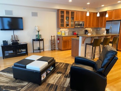 Long View of the Kitchen