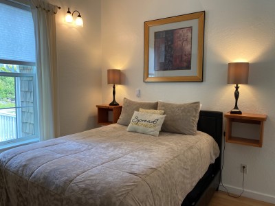 Queen Bed in Master Bedroom